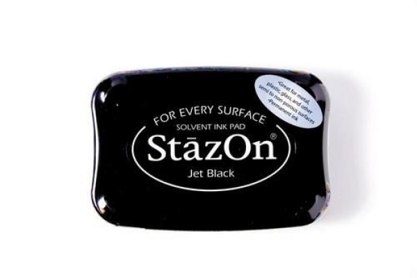 Stazon Stempelkissen Schwarz